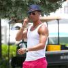 Cristiano Ronaldo en vacances à Miami, le 14 juin 2013
