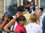 PHOTOS : Greg Norman et Chris Evert : champions du bisou !