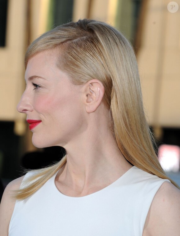 Cate Blanchett lors de la présentation du film Blue Jasmine à Los Angeles le 24 juillet 2013