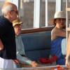 Woody Allen et Soon Yi à Saint-Tropez le 28 juillet 2013.