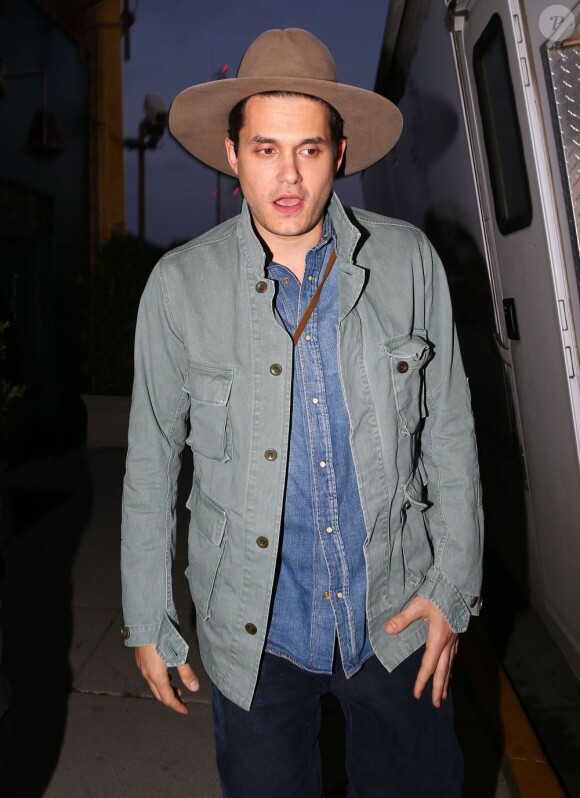 John Mayer à Los Angeles, le 21 mars 2013.