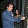 Katy Perry et John Mayer sont allés dîner au restaurant "Osteria Mozza" à Hollywood, le 4 janvier 2013.
