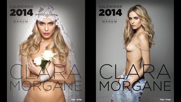 Clara Morgane : Premières photos hot et sensuelles de son calendrier 2014