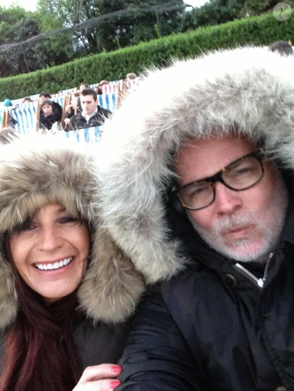 Gary Goldsmith, oncle de Kate Middleton, et son épouse Julie-Anne au printemps 2013. Source : compte Twitter de gary Goldsmith.