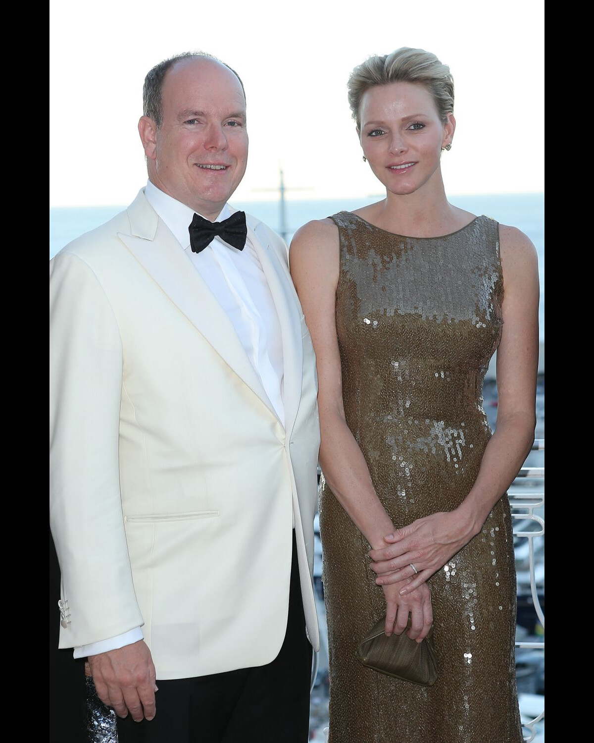 Photo Le prince Albert II de Monaco et la princesse Charlene sur la