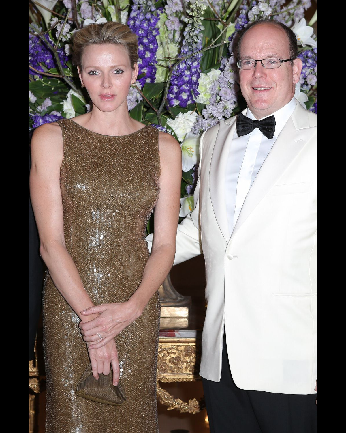 Vidéo La princesse Charlene et le prince Albert II de Monaco posent