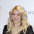 Shakira lors de la présentation de la nouvelle fragrance de Shakira chez Sephora à Paris, le 27 mars 2013.