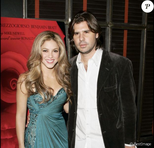 Shakira et Antonio de La Rua à Los Angeles, le 6 novembre 2007.