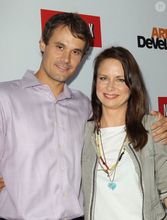 Mary Lynn Rajskub et son mari Matthew Rolph à Los Angeles le 29 avril 2013