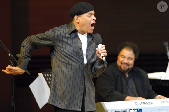 George Duke et Al Jarreau à Moscou, le 5 mars 2008.