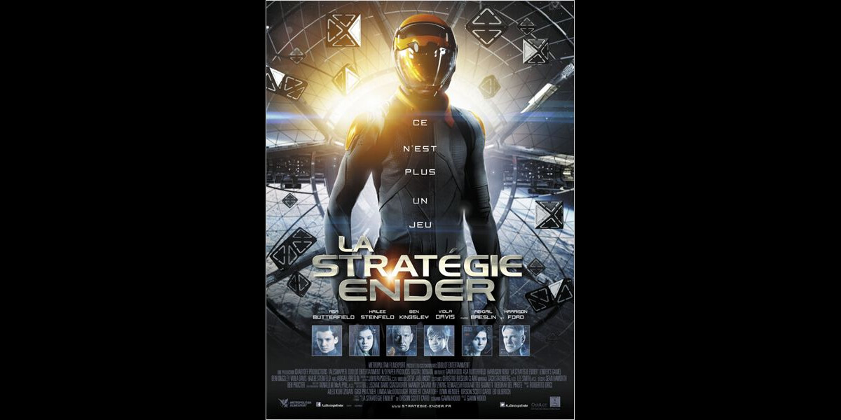 Vidéo Affiche officielle de La Stratégie Ender. Purepeople