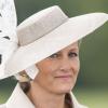 La comtesse Sophie de Wessex à l'Académie militaire royale de Sandhurst le 9 août 2013, représentant la reine Elizabeth II pour la Sovereign's Parade marquant la fin de la formation des cadets, devenant après 44 semaines de cursus officiers au grade de sous-lieutenant.