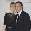 Nikos Aliagas et sa compagne Tina Grigoriou à la 4e édition du "Global Gift Gala" à Paris, le 13 mai 2013.