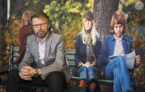 Bjorn Ulvaeus à l'ouverture du musée ABBA, le 7 mai 2013, à Stockholm.