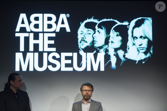 Bjorn Ulvaeus à l'ouverture du musée ABBA, le 7 mai 2013, à Stockholm.