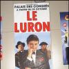 Affiche du dernier spectacle de Thierry Le Luron à Paris le 23 octobre 1986. 