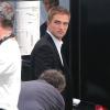 Robert Pattinson sur le tournage du film "Maps To The Stars" sur Rodeo Drive à Beverly Hills, le 18 août 2013.