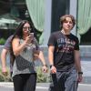 Prince Jackson et sa petite amie Remi Alfalah à Los Angeles, le 21 août 2013.