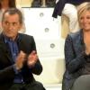 Christophe Dechavanne et Flavie Flament dans l'émission hommage Jean-Luc Delarue... Toute une histoire sur France 2 le mardi 28 août 2012