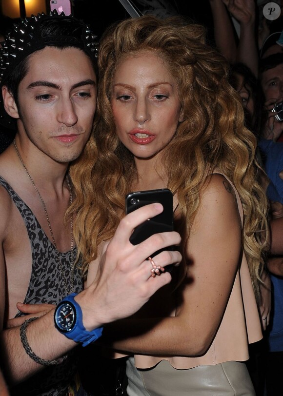 Lady Gaga de retour à son appartement new-yorkais le 24 août 2013.