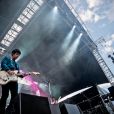 Johnny Marr en concert au festival Rock en Seine à Paris, le 23 août 2013.