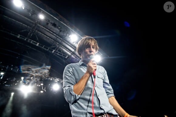 Phoenix en concert au festival Rock en Seine à Paris, le 23 août 2013.