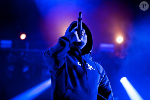 Kendrick LAMAR en concert au festival Rock en Seine à Paris, le 23 août 2013.