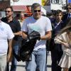 George Clooney arrive au 70e festival du film de Venise, le 27 août 2013.