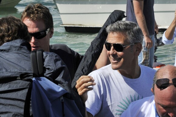 George Clooney au 70e festival du film de Venise, le 27 août 2013.