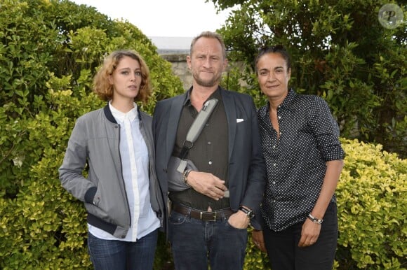Ariane Labed, Benoît Poelvoorde et Fabienne Codet - 6e Festival du Film Francophone d'Angoulême le 24 août 2013.