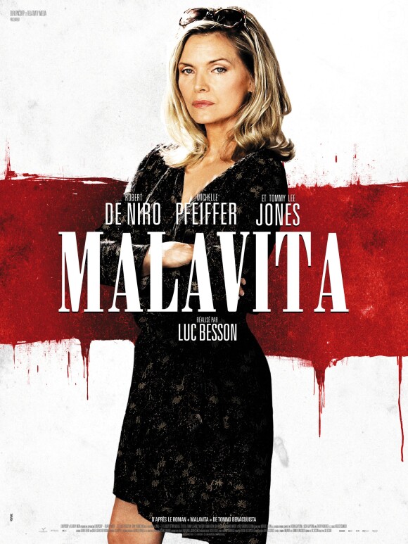 Affiche du film Malavita avec Michelle Pfeiffer