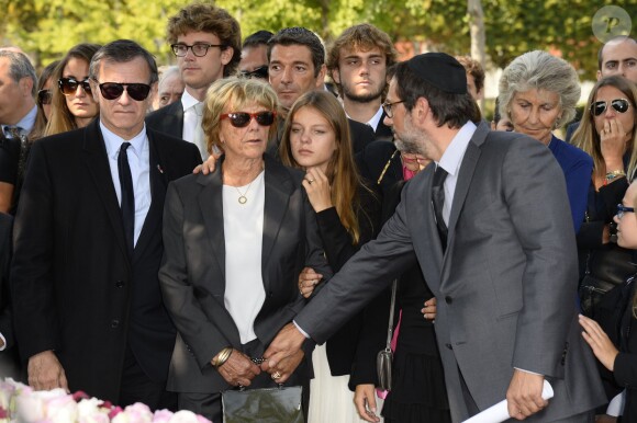 Obsèques de Pierre Huth à Nogent-sur-Marne le 30 août 2013.