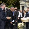 Obsèques de Pierre Huth à Nogent-sur-Marne le 30 août 2013.