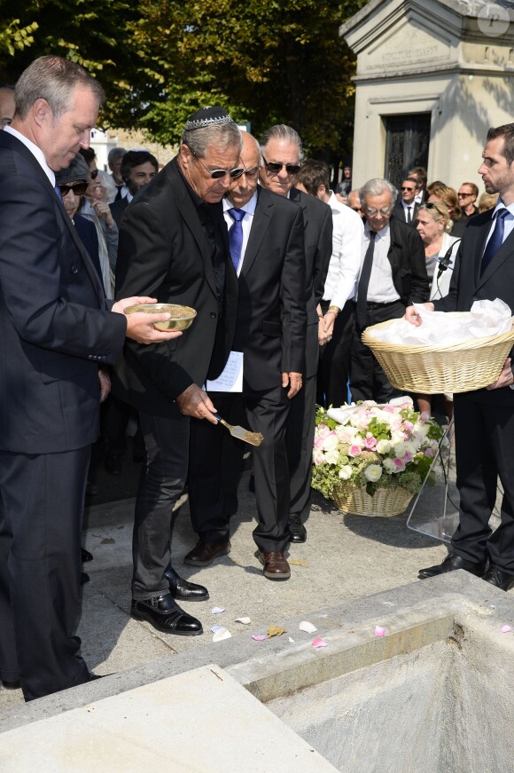 Obsèques de Pierre Huth à Nogent-sur-Marne le 30 août 2013.