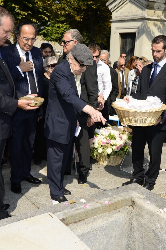 Obsèques de Pierre Huth à Nogent-sur-Marne le 30 août 2013.