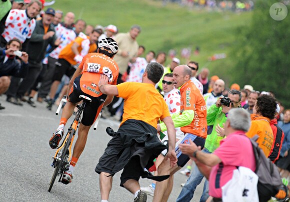 L'équipe Euskaltel durant le Tour de France 2011