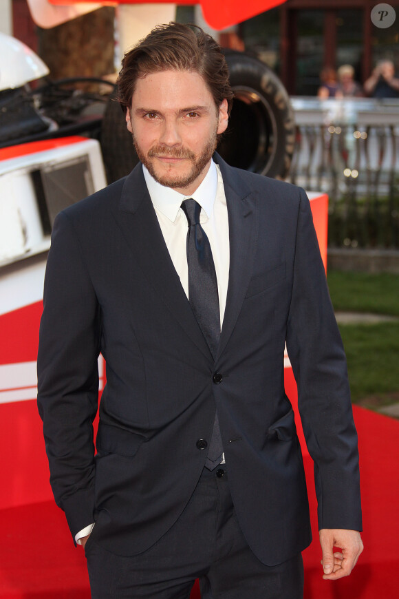 Daniel Brühl lors de l'avant-première de Rush à Londres le 2 septembre 2013.