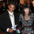 Madonna et Brahim Zaibat à la soirée "'Punk: Chaos to Couture' Costume Institute Benefit Met Gala", à New York, le 6 mai 2013.