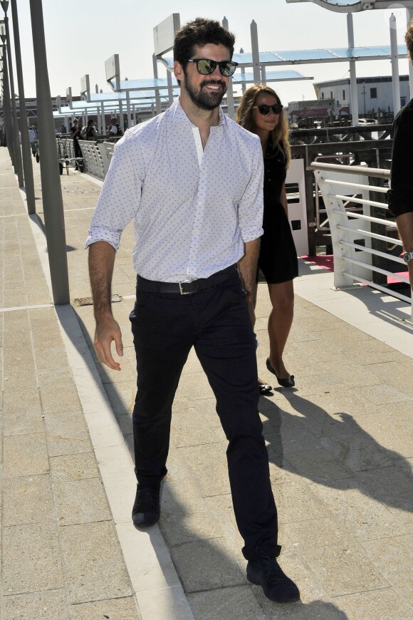 Exclusif - Miguel Angel Munoz à Venise lors du Festival du Film, le 3 septembre 2013.