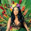 La jolie Katy Perry en nouvelle reine de la jungle dans le clip de Roar.