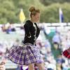 Un aperçu du spectacle que les royaux ont pu contempler... Elizabeth II, avec le prince Charles et le duc d'Edimbourg, assistait le 7 septembre 2013 aux Jeux des Highlands à Braemar, dans l'Aberdeenshire, non loin de Balmoral.