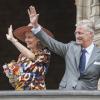 Le roi Philippe et la reine Mathilde de Belgique ont lancé le 6 septembre 2013 à Louvain, dans le Brabant flamand, leur tournée ''Joyeuses rentrées'' destinée à prendre contact avec leurs sujets suite à l'intronisation du nouveau souverain le 21 juillet.