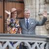 Le roi Philippe et la reine Mathilde de Belgique ont lancé le 6 septembre 2013 à Louvain, dans le Brabant flamand, leur tournée ''Joyeuses rentrées'' destinée à prendre contact avec leurs sujets suite à l'intronisation du nouveau souverain le 21 juillet.