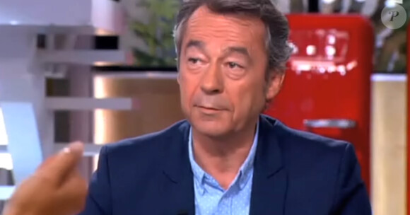 Michel Denisot, invité sur le plateau de "C à vous", lundi 9 septembre 2013.