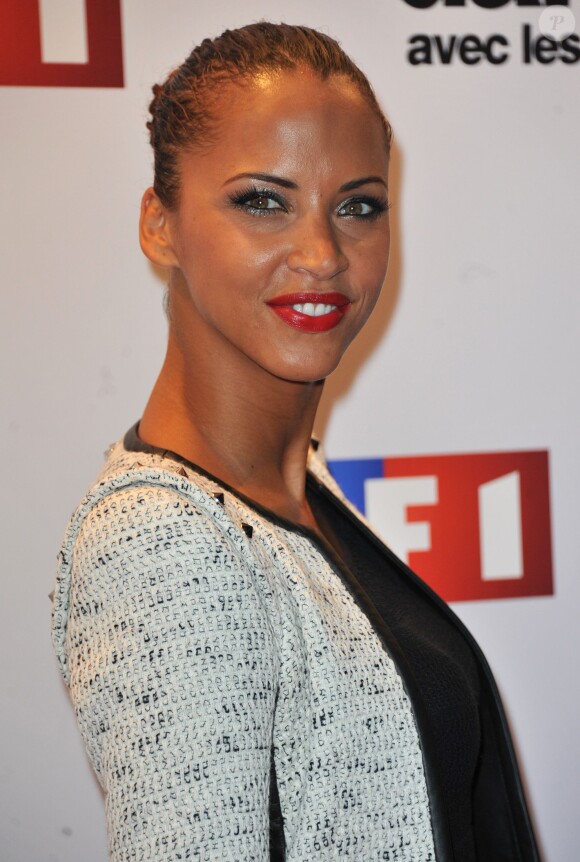 Noémie Lenoir lors de la conférence de presse de Danse avec les stars 4 à Paris chez TF1 le 10 septembre 2013