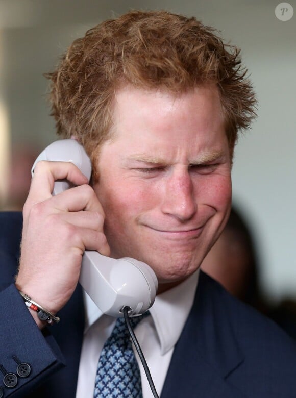 Le prince Harry lors de la journée de parité organisée par BGC Partners à Londres le 11 septembre 2013 en mémoire des attentats du 11 septembre 2001