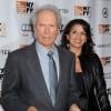 Clint Eastwood et Dina Ruiz lors du New York Film Festival le 10 octobre 2010