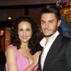 Andie MacDowell et Baptiste Giabiconi au gala Dreamball 2013 à Berlin, le 12 septembre 2013.