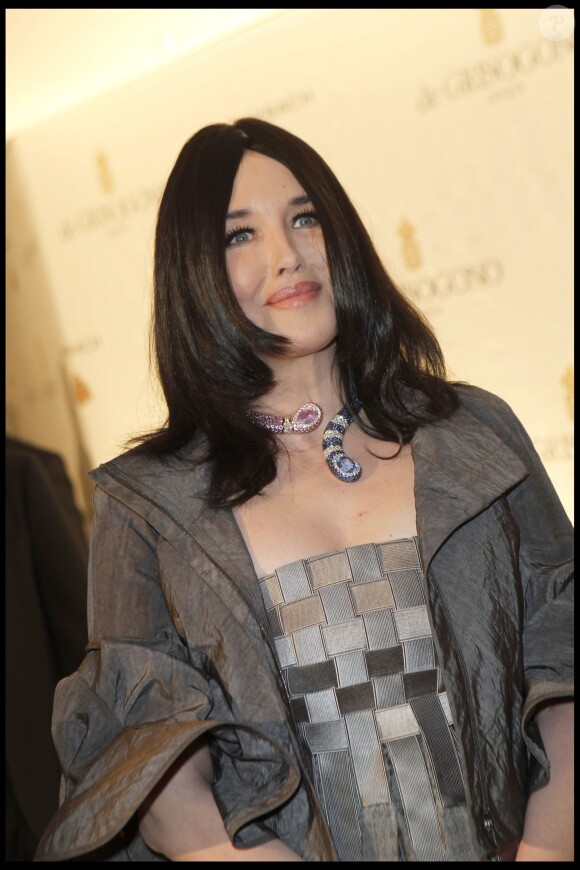 Isabelle Adjani lors du Festival de Cannes 2010, pour la soirée De Grisogono