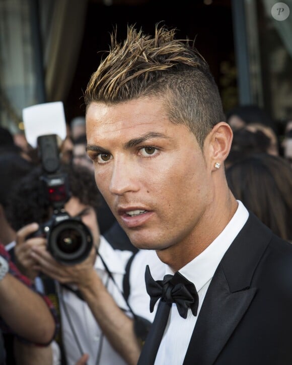 Cristiano Ronaldo lors d'un événement à l'Hôtel de Paris à Monaco le 4 juillet 2013